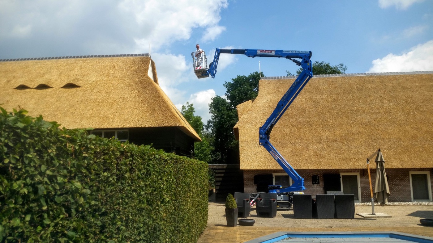 Rietendak in Hoogeveen.