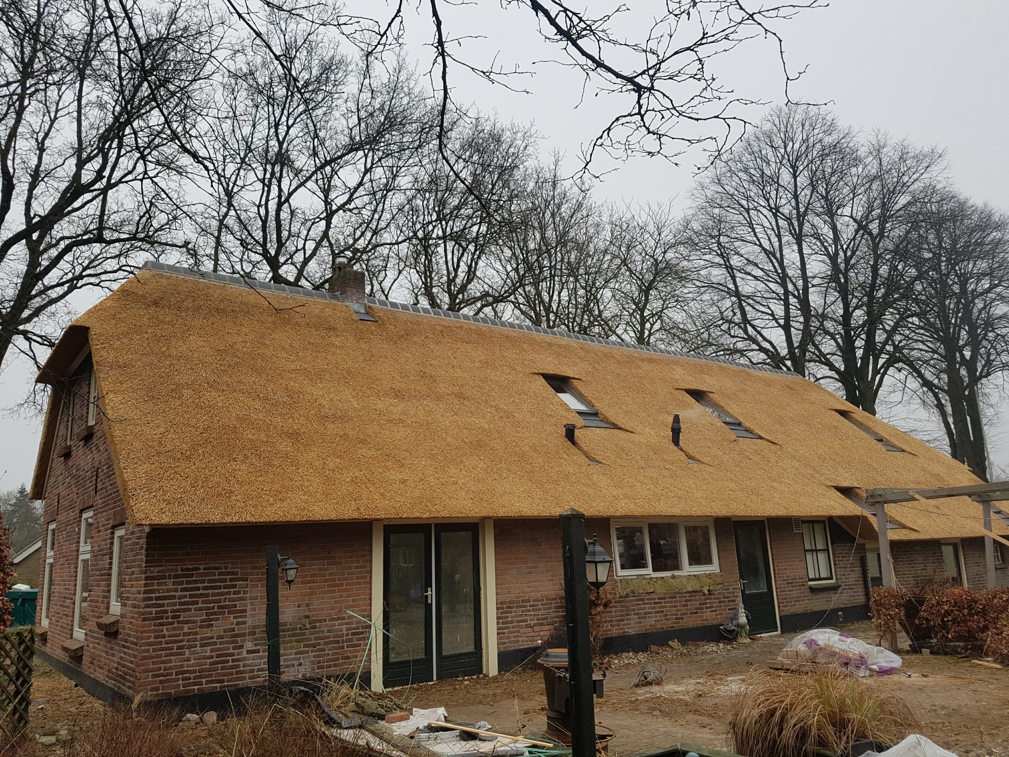 Rieten dak: Erm (Drenthe)
